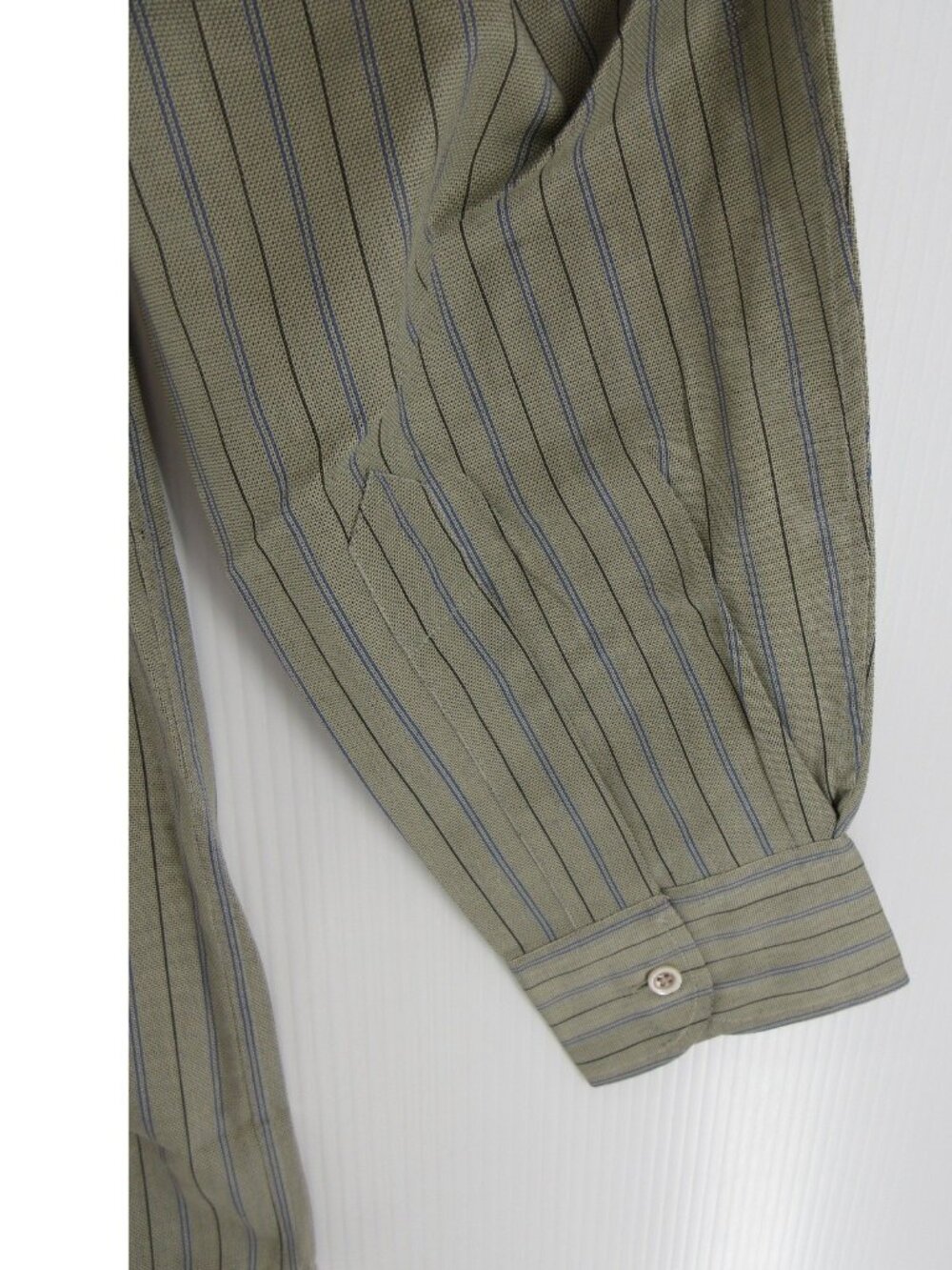 VINTAGE Lorenzini Shirt XXL Neiman Marcus Button Up Striped Italy NEW - Picture 3 of 14